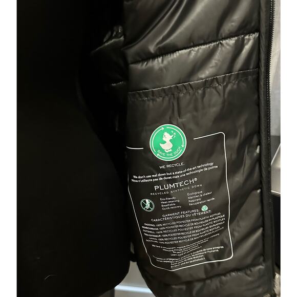 Save The Duck Men’s 2 In 1 Water Resistant Jacket XXL Black NWT - Picture 5 of 8